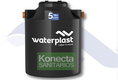 WATERPLAST - CAMARA SEPTICA DE 12 /14 PERS. 1000 L      